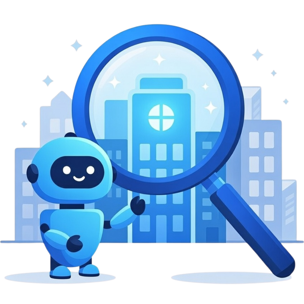 Finds prospects who don't know your company yet